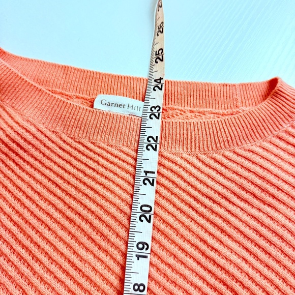 Garnet Hill 100% Cashmere Ribbed Boatneck Sweater S - Picture 7 of 9